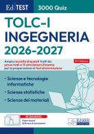 EdiTEST. Ingegneria. 3000 quiz. TOLC-I 2026-27. Con software di simulazione. Con video-lezioni edito da Editest