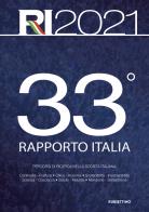 33° Rapporto Italia 2021. Percorsi di ricerca nella società italiana edito da Rubbettino
