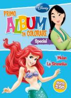 Primo album da colorare special. Mulan e La sirenetta edito da Disney Libri