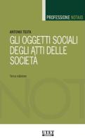 Gli oggetti sociali degli atti delle società di Antonio Testa edito da Utet Giuridica