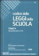 Codice delle leggi della scuola edito da Edizioni Giuridiche Simone