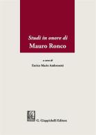 Studi in onore di Mauro Ronco edito da Giappichelli