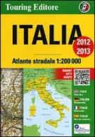 Atlante stradale Italia 1:200.000 2012-2013. Ediz. multilingue edito da Touring