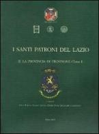I santi patroni del Lazio vol.2 edito da Società Romana Storia Patria