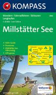 Carta escursionistica n. 066. Millstätter See 1:25.000. Con carta panoramica. Ediz. bilingue edito da Kompass