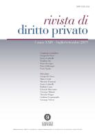 Rivista di diritto privato (2019). Nuova ediz. vol.3 edito da Cacucci