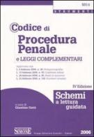 Codice di procedura penale e leggi complementari. Schemi a lettura guidata edito da Edizioni Giuridiche Simone