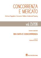 Concorrenza e mercato. Antitrust, regulation, consumer welfare, intellectual property edito da Giuffrè