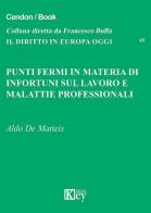 Punti fermi in materia di infortuni sul lavoro e malattie professionali di Aldo De Matteis edito da Key Editore