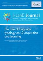 I-LanD Journal, Identity, Language and Diversity (2022) vol.1 edito da Paolo Loffredo