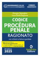 Codice di procedura penale ragionato 2025. Con aggiornamento online di Giorgio Spangher, Luca Della Ragione edito da Neldiritto Editore