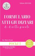 Formulario atti giudiziari di diritto penale di Marco Zincani edito da Formazione Giuridica