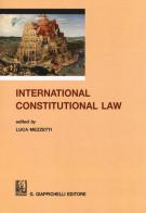International Constitutional Law edito da Giappichelli