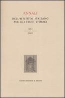 Annali dell'Istituto italiano per gli studi storici (2005) vol.21 edito da Il Mulino