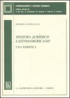 Sistema iurídico latinoamericano. Una verifica di Ignazio Castellucci edito da Giappichelli