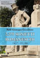 2.279 sonetti romaneschi vol.2 di Gioachino Belli edito da Montecovello