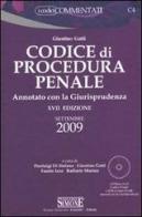 Codice di procedura penale annotato con la giurisprudenza 2009. Con CD-ROM di Giustino Gatti edito da Edizioni Giuridiche Simone