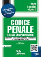 Codice penale 2026 edito da La Tribuna