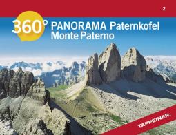 Monte Paterno. Carta panoramica 360° edito da Tappeiner