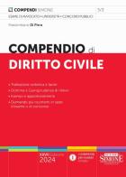 Compendio di diritto civile. Trattazione sintetica e facile. Dottrina e Giurisprudenza di rilievo. Esempi e approfondimenti. Domande più ricorrenti in sede d'esame o di Massimiliano Di Pirro edito da Edizioni Giuridiche Simone