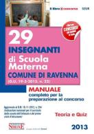 29 insegnanti di scuola materna. Comune di Ravenna edito da Edizioni Giuridiche Simone