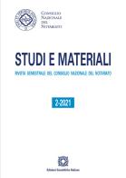 Studi e materiali (2021) vol. 2 edito da Edizioni Scientifiche Italiane