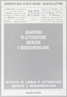 Quaderni di letterature iberiche e iberoamericane (21-23) edito da Bulzoni