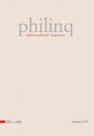 Philinq. Philosophical inquiries (2020) vol.1 edito da Edizioni ETS