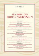 Ephemerides Iuris canonici (2022) vol.1 edito da Marcianum Press