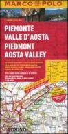 Piemonte, Valle D'Aosta 1:200.000. Ediz. multilingue edito da Marco Polo