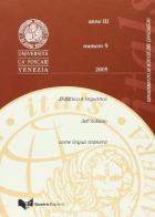 Itals. Didattica e linguistica dell'italiano come lingua straniera (2005) vol.9 edito da Guerra Edizioni