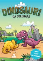 Dinosauri da colorare. Leggi, colora e divertiti! Ediz. illustrata edito da Magazzini Salani