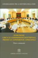 Istruzione circa le commissioni dottrinali presso le Conferenze episcopali. Testo e commento edito da Libreria Editrice Vaticana