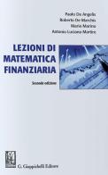 Lezioni di matematica finanziaria di Paolo De Angelis, Roberto De Marchis, Mario Marino edito da Giappichelli
