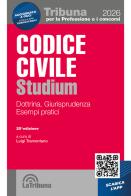 Codice civile Studium. Dottrina, giurisprudenza, schemi, esempi pratici edito da La Tribuna