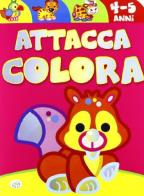 Attacca, colora. 4-5 anni. Ediz. illustrata. Con gadget edito da Edizioni del Baldo