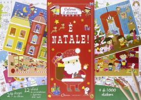 È Natale. Colora & decora. Ediz. illustrata. Con Adesivi edito da Chiara Edizioni