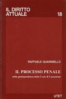 Il processo penale nella giurisprudenza della Corte di Cassazione di Raffaele Guariniello edito da UTET
