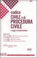 Codice civile e di procedura civile e leggi complementari edito da Edizioni Giuridiche Simone