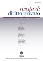 Rivista di diritto privato (2019). Nuova ediz. vol.4 edito da Cacucci