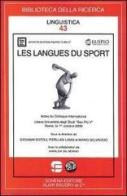 Les langues du sport. Ediz. multilingue edito da Schena Editore
