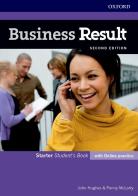 Business result. Starter. Student's book. Per le Scuole superiori. Con espansione online di John Hughes, Penny McLarty edito da Oxford University Press