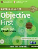 Objective first certificate. Student's book-Workbook. Per le Scuole superiori e CD-ROM. Con CD Audio. Con espansione online edito da Cambridge