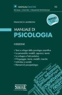 Manuale di psicologia di Francesco Andreoni edito da Edizioni Giuridiche Simone