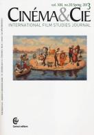 Cinéma & Cie. International film studies journal vol.20 edito da Carocci
