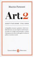 Costituzione italiana: articolo 2 di Maurizio Fioravanti edito da Carocci