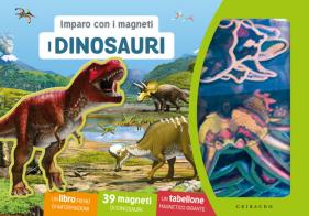 Dinosauri. Imparo con i magneti. Ediz. a colori. Con 39 magneti. Con tabellone edito da Gribaudo
