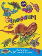 Dinosauri adesivi creativi. Ediz. illustrata edito da Chiara Edizioni