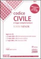 Codice civile e leggi complementari. Ediz. minore edito da Edizioni Giuridiche Simone