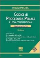 Codice di procedura penale e leggi complementari edito da Maggioli Editore